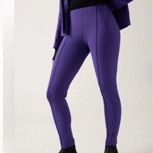 Athleta Glacier Snow Skinny Pant Size 6 Purple New with tags $179